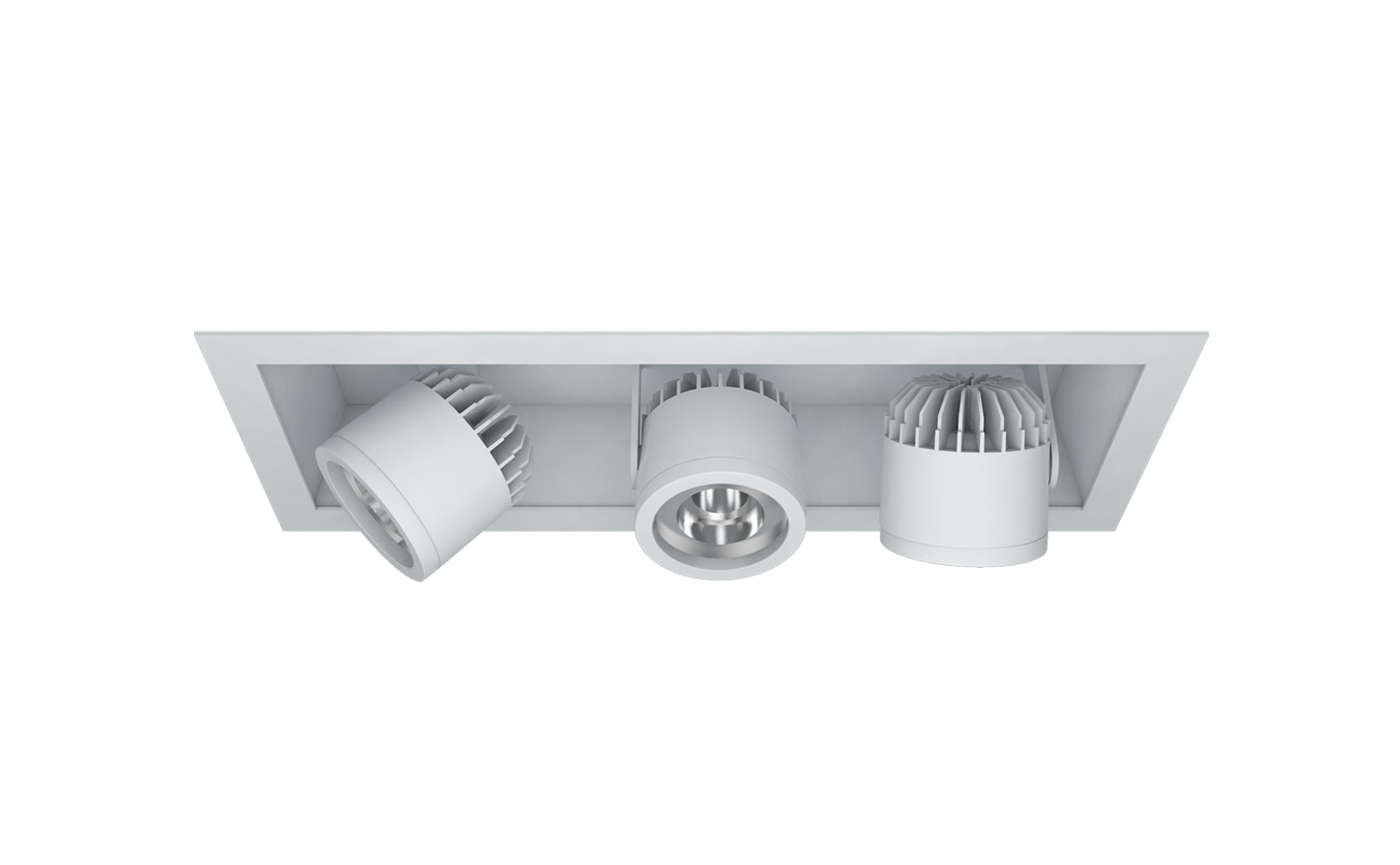 Semi-Recessed – 3 Light 