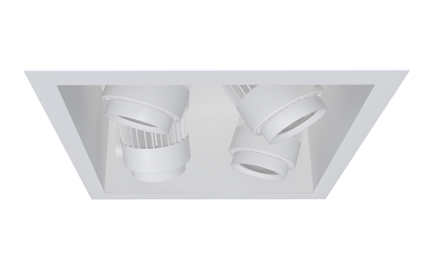 Recessed – 4 Light Square  